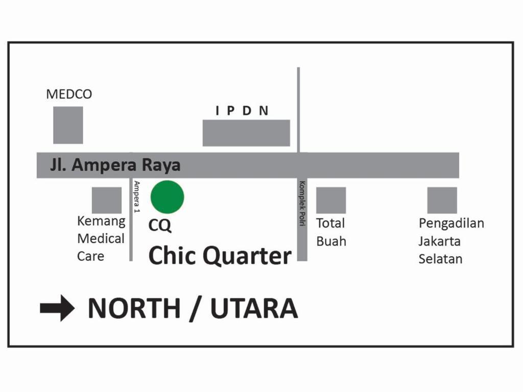 ชิค ควอเตอร์ เรสซิเดนซ์ Hotel จาการ์ตา ภายนอก รูปภาพ